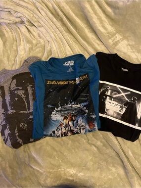 Star Wars Men's Graphic Tee Trio bundle